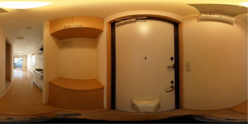 パノラマ画像玄関