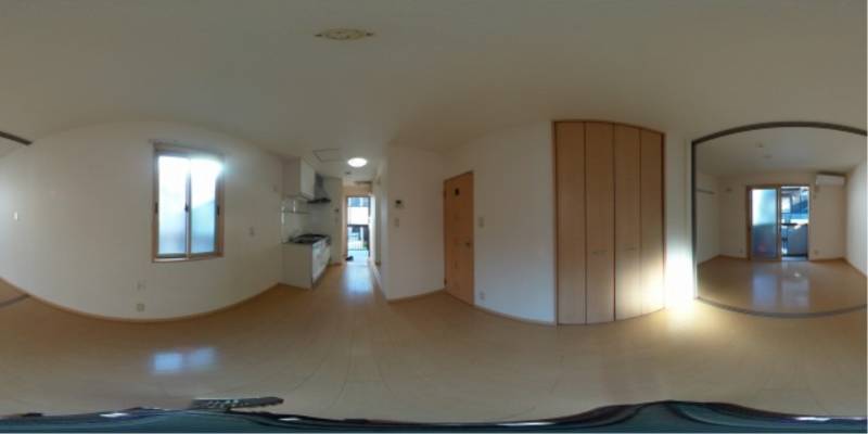 パノラマ画像リビング