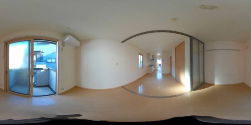 パノラマ画像洋室