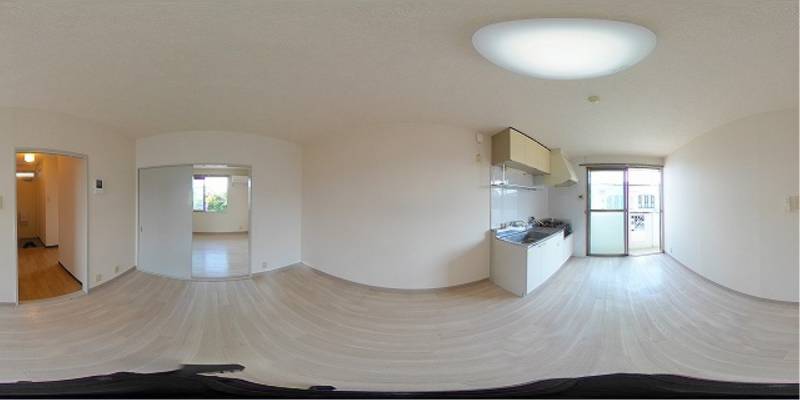 パノラマ画像洋室