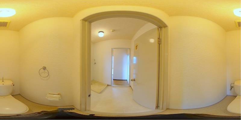 パノラマ画像トイレ