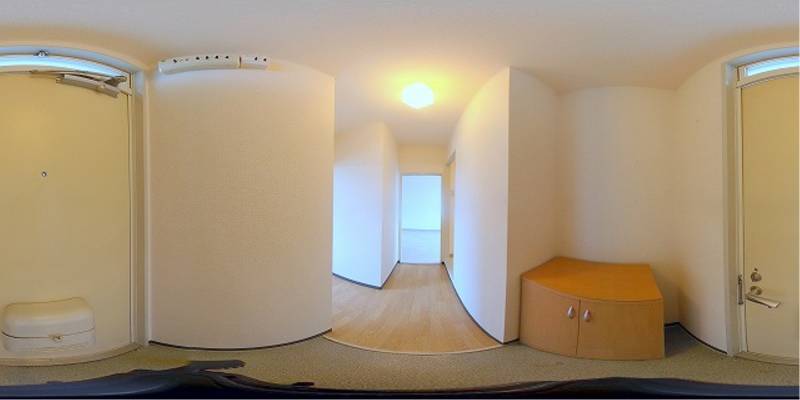 パノラマ画像玄関