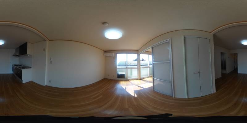 パノラマ画像リビング