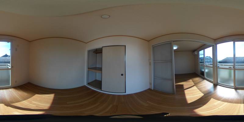 パノラマ画像洋室