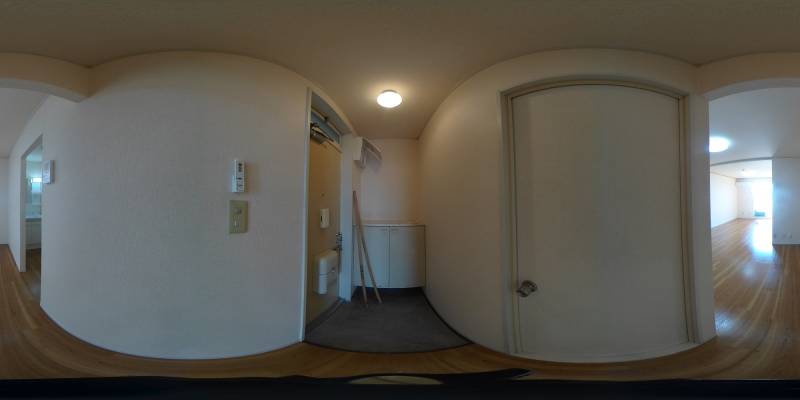 パノラマ画像玄関