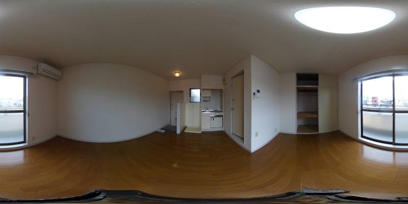 パノラマ画像リビング