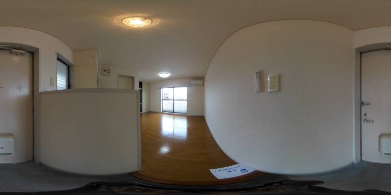 パノラマ画像玄関