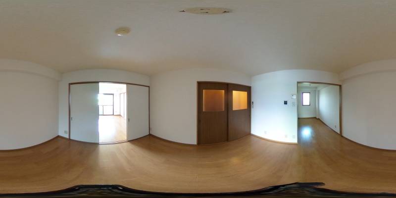 パノラマ画像リビング