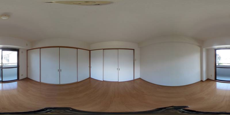 パノラマ画像洋室