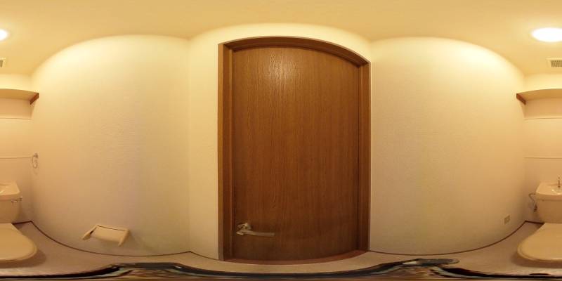 パノラマ画像トイレ