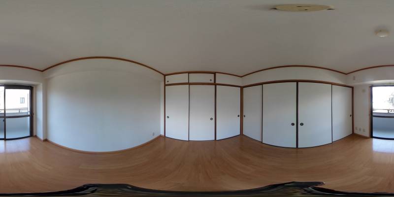 パノラマ画像洋室