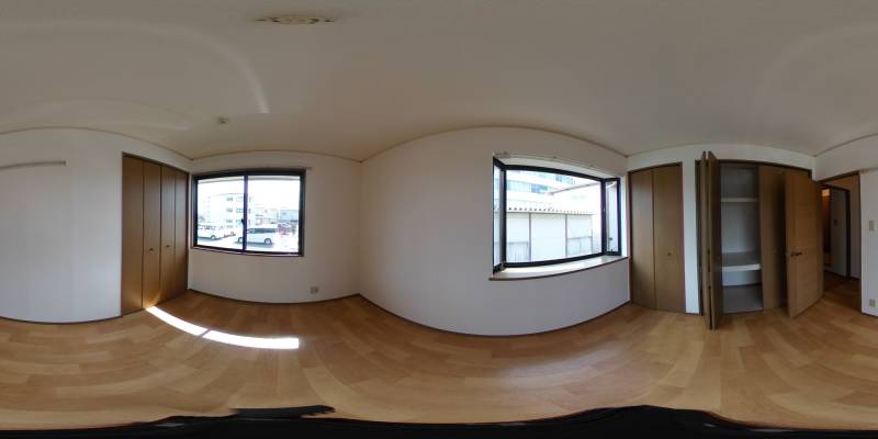 パノラマ画像洋室