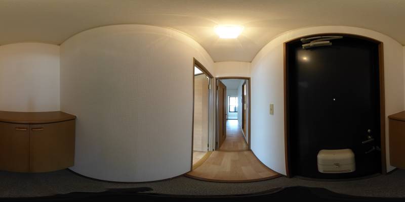 パノラマ画像玄関