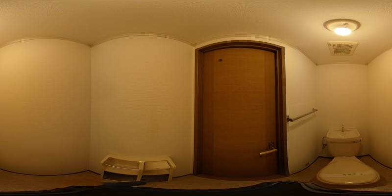 パノラマ画像トイレ