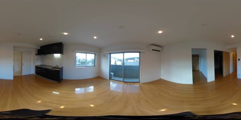 パノラマ画像リビング