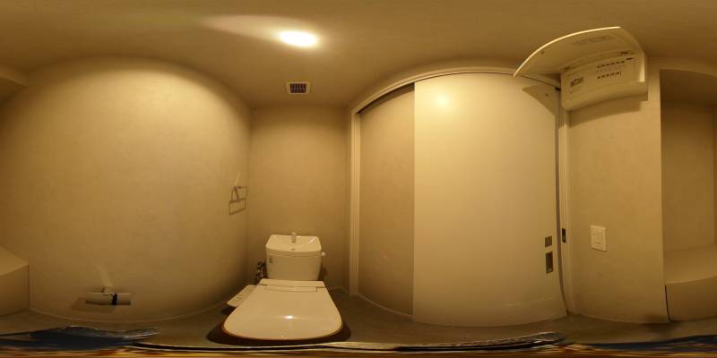 パノラマ画像トイレ