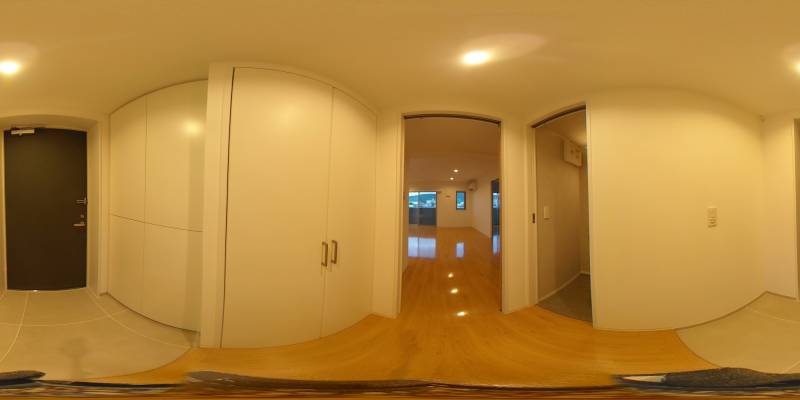 パノラマ画像玄関