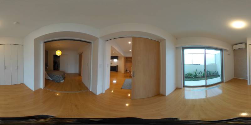 パノラマ画像洋室