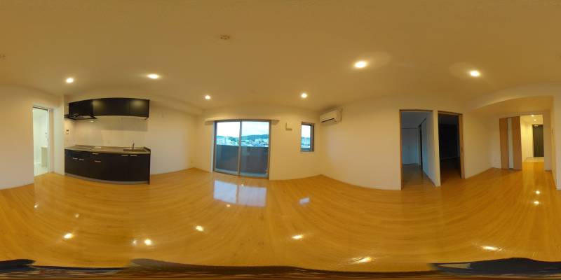 パノラマ画像リビング