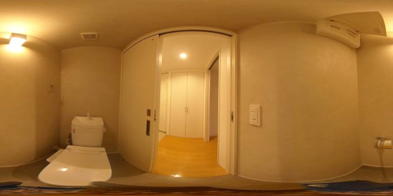 パノラマ画像トイレ