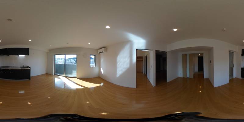 パノラマ画像リビング