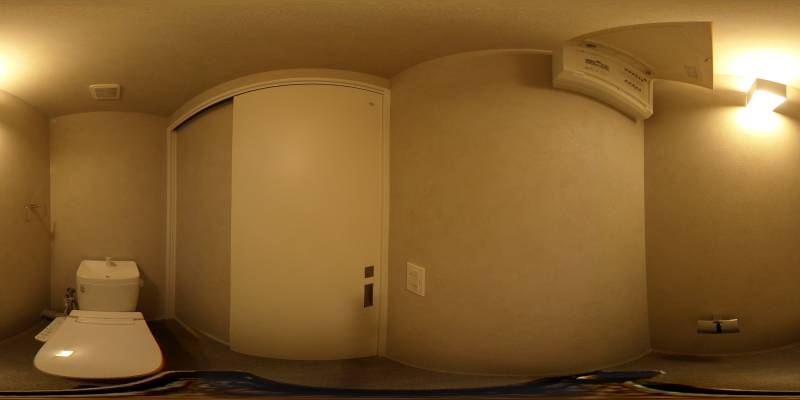 パノラマ画像トイレ