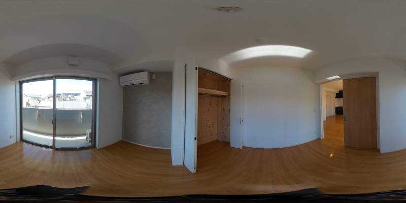 パノラマ画像洋室