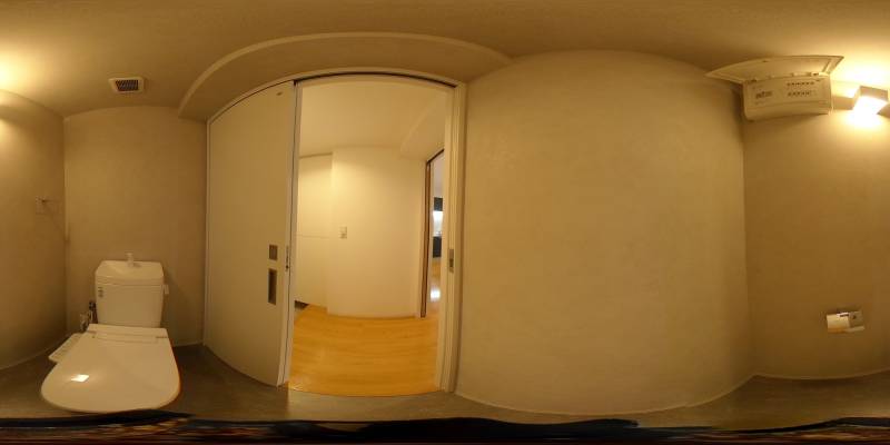 パノラマ画像トイレ