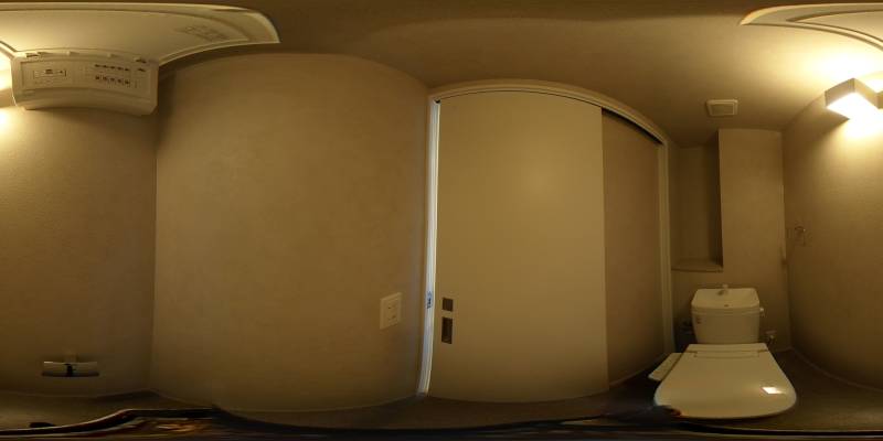 パノラマ画像トイレ