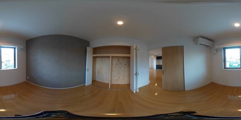 パノラマ画像洋室