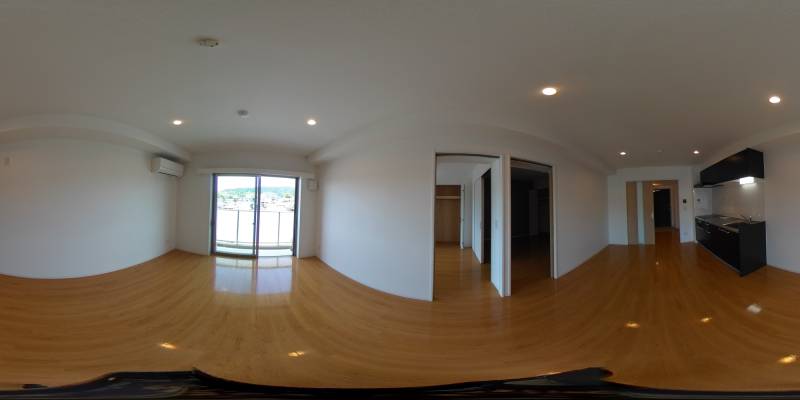 パノラマ画像リビング