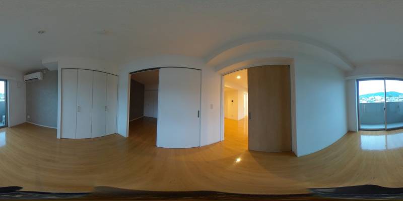 パノラマ画像洋室