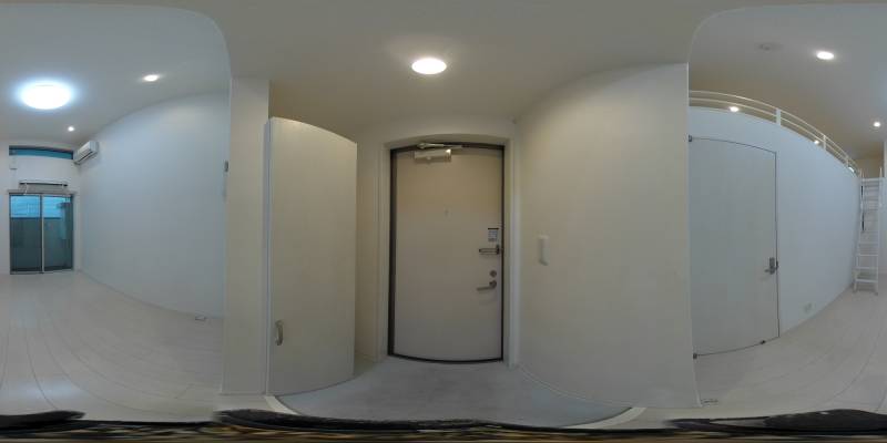 パノラマ画像玄関