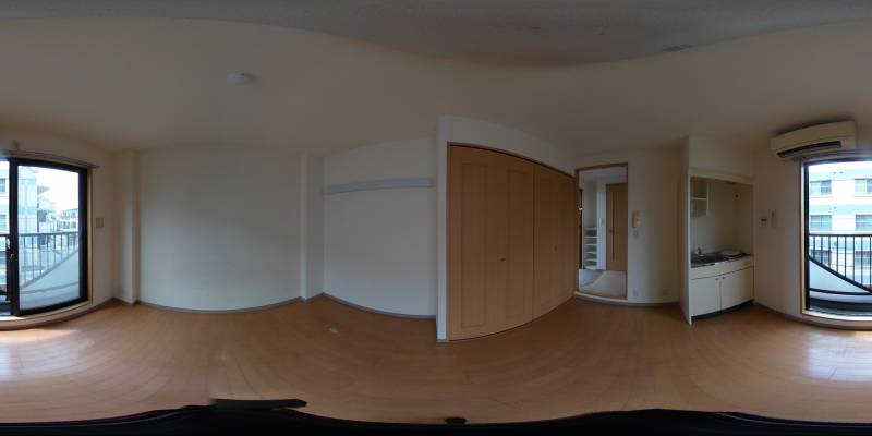 パノラマ画像洋室