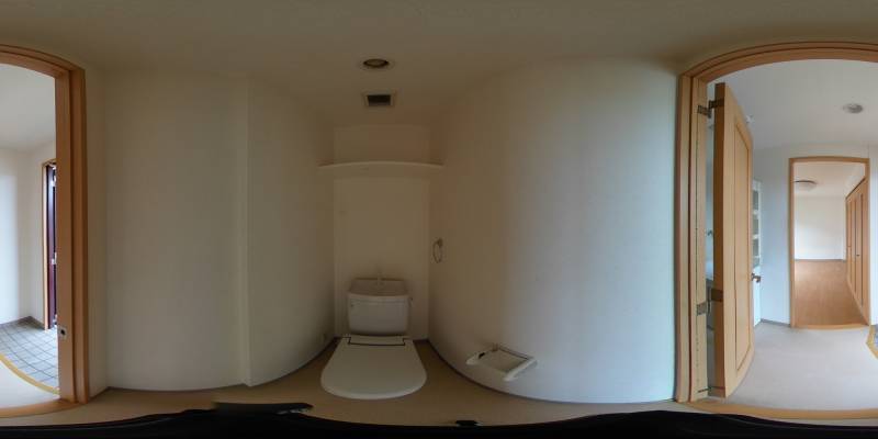 パノラマ画像トイレ