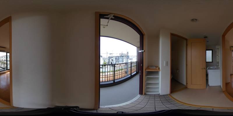 パノラマ画像玄関
