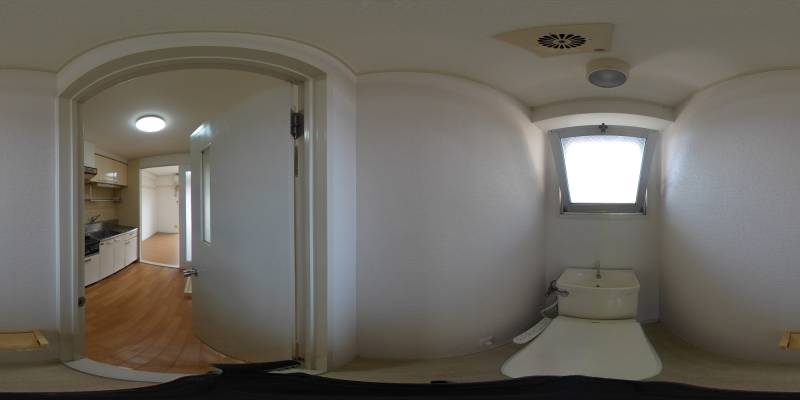 パノラマ画像トイレ