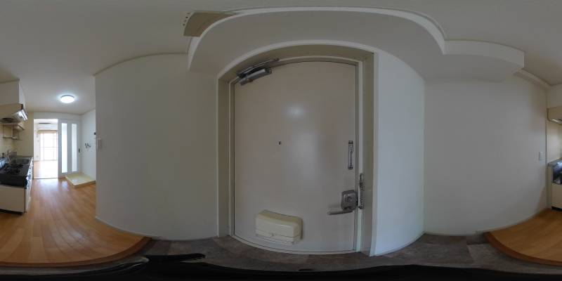 パノラマ画像玄関