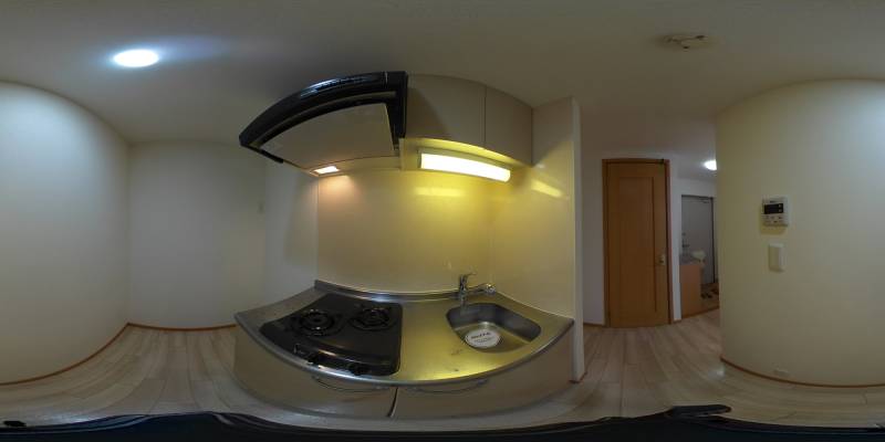 パノラマ画像キッチン
