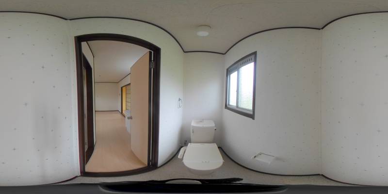 パノラマ画像トイレ