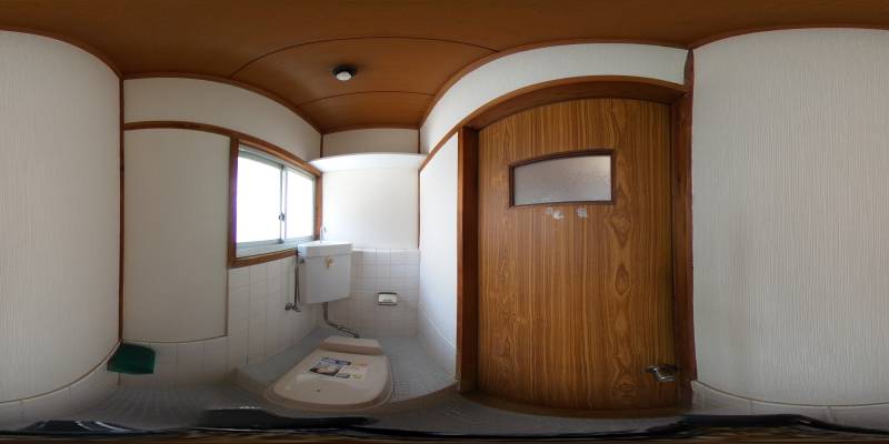 パノラマ画像トイレ