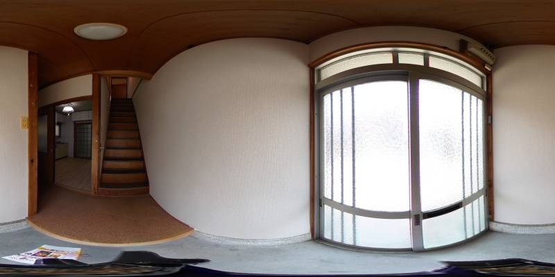 パノラマ画像玄関