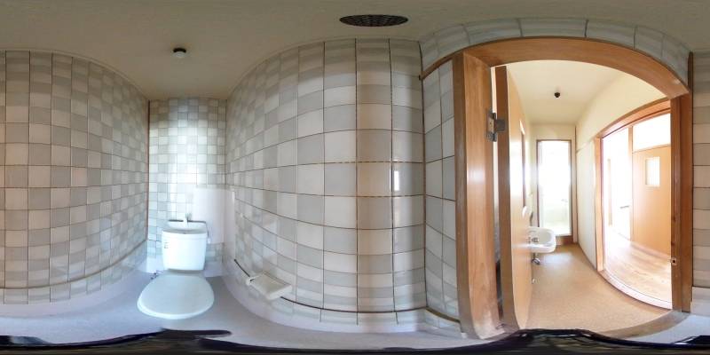 パノラマ画像トイレ