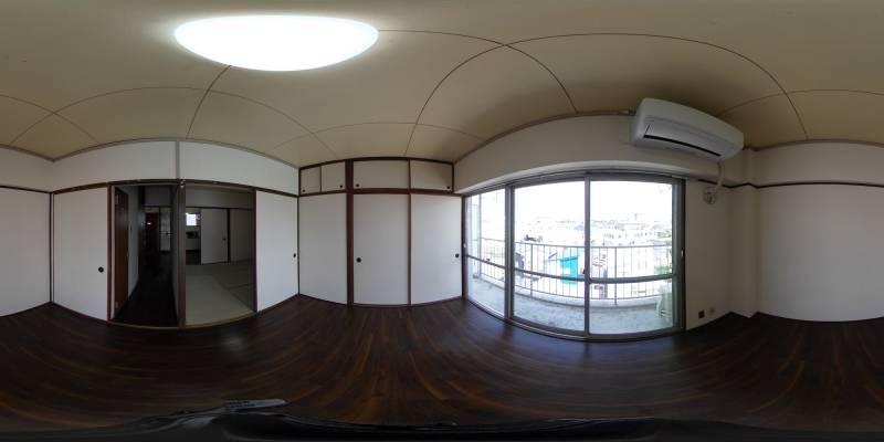 パノラマ画像洋室