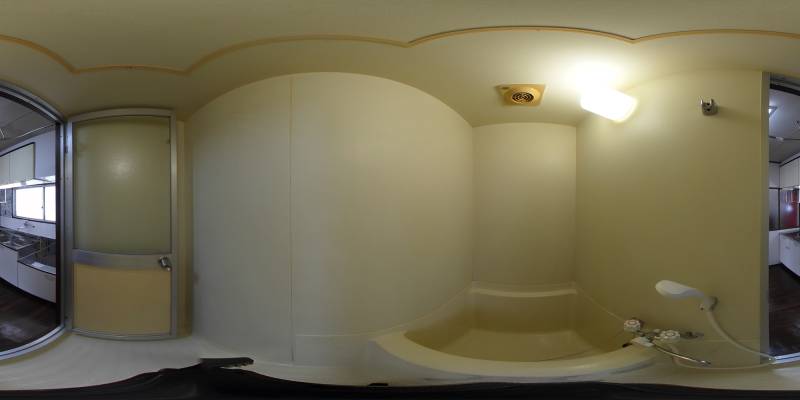 パノラマ画像バスルーム