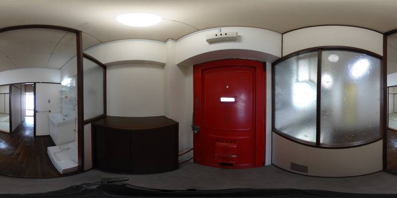 パノラマ画像玄関