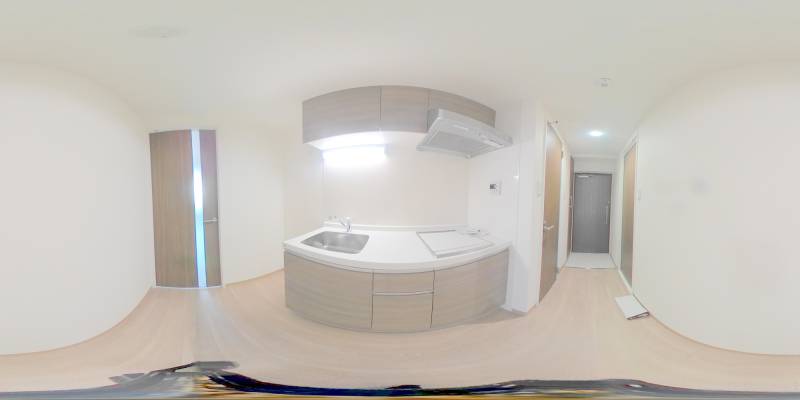パノラマ画像キッチン