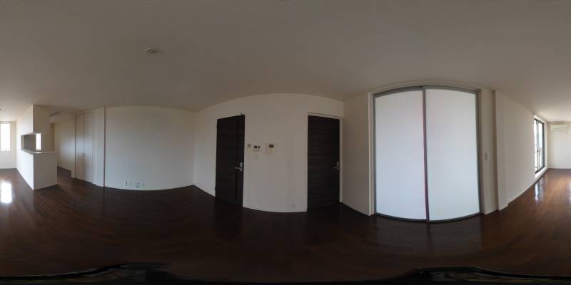 パノラマ画像リビング