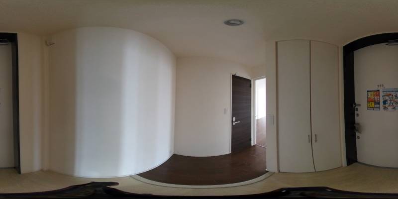 パノラマ画像玄関