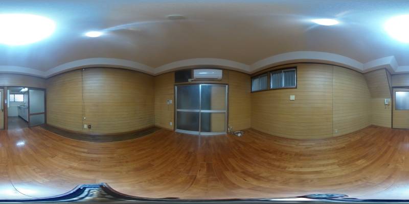 パノラマ画像リビング